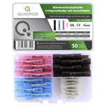 Quadrios 23C495 Butt Joint 50 pcs 0.3-4 mm² Waterproof Crimp Connectors
