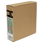 Quadrios 23CA175 Heatshrink Adhesive Black 4.8mm 3:1 Shrink 5m