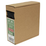 Quadrios 23CA183 Heatshrink 3:1 Adhesive Black 30mm 5m Waterproof PE