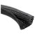 Quadrios 23CA230 Braided Hose Black Polyester 9-10mm 3m Protect Cables