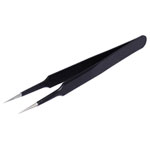 Quadrios 23EC153 ESD Tweezers Pointed Anti-Static Durable 201 Stainless Steel