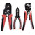 Quadrios 23T033 Pliers Set: Auto-Adjust Ergonomic Grip Lightweight