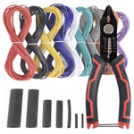 Quadrios 23T039 Stranded Wire Set 0.25 mm² Copper PVC Sheath +Tools