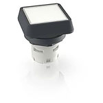 RAFI 1.30.070.001/1002 Illuminated Push Button 24.95x24.95x26.35 mm
