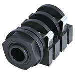 Rean NYS2162 6.35mm Audio Jack 3-Pin Socket 1pc Durable Quality