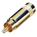 Rean NYS352AG RCA Connector Gold-Plated for AV 1pc