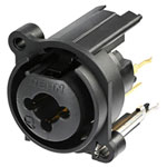 Rean RCJ10FA-V-0 XLR Connector 3-Pin Socket 1pc