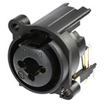 Rean RCJ6FA-H-0 XLR Connector 3 Pins 1pc High-Quality Audio Connection