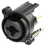 Rean RCJ6FA-V-0 XLR Connector 3-Pin Socket 1pc