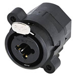 Rean RCJ6FI-V XLR Connector Socket 3-Pin Female 1pc