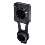 Rean RRX5M-Z-002-1 XLR Connector Socket Built-In 5 Pins