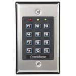 Renkforce 1582597 Code Lock Surface-Mount Backlit Keypad 100+10 Codes