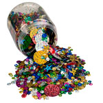Rapid Coloured Hologram Sequins 100g Tub