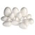 Major Brushes Assorted Polystyrene Eggs - Pack of 30