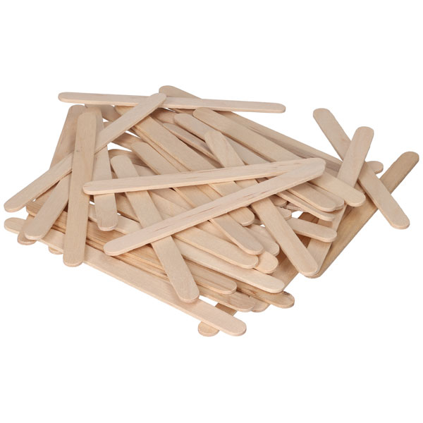 Artstraws CT3771 Lollipop Sticks Natural 115 x 11mm Pack of 1000 ...