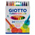Giotto 71500 Turbo Colour Fibre Pens - Pack of 24