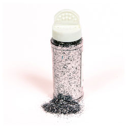 Artstraws Glitter Shaker Jar - Silver