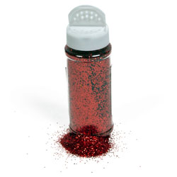 Artstraws Glitter Shaker Jar, Red