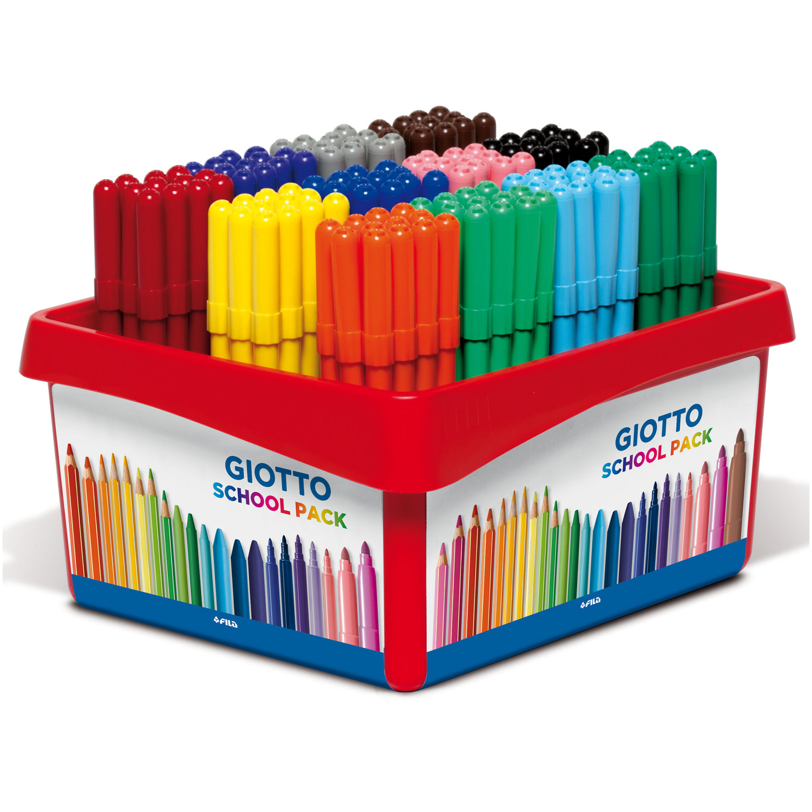 Giotto Turbo Soft Brush Markers Set - Classroom Markers - Ponto