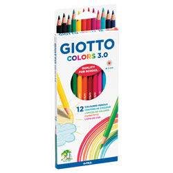 Giotto 276600 Elios Hexagonal Pencils - Pack of 12