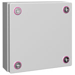 Rittal 1516000 KX Wall-Mount Enclosure Steel Light Grey 200x200x80mm