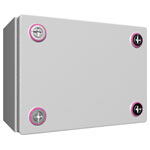 Rittal 1529000 KX Wall-Mount Enclosure Steel 200x150x120mm Light Grey