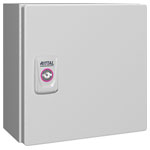 Rittal 1549000 KX Wall-Mount Enclosure 200x200x120mm Steel Grey-White