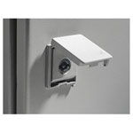 Rittal 2476100 SZ Lock Cover Sealable 2pcs Polyamide Grey For Cabinets