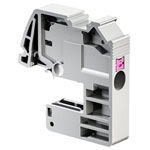 Rittal 3455505 Feeder Terminal Push-In Connector Grey 1pc