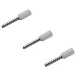 Rittal 4050.730 Ferrule 0.5mm² White Partially Insulated 500pcs