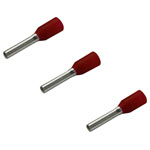 Rittal 4050.732 Ferrule 1mm² Partially Insulated Red 500 pcs