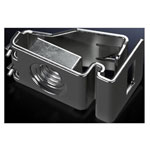 Rittal 4164500 VX Snap-on Nut Block 20 pcs Durable Metal Design