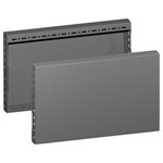Rittal 8660.042 VX Socket-Panel Lateral H:200mm T:500mm Steel Plate