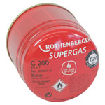 Rothenberger 035901-A Supergas C200 Cartridge 292g High Security & Performance