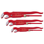 Rothenberger 070130X Workshop Pliers Set 3-Piece Pipe Wrench Ø1-2