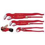 Rothenberger 070135X Workshop Pliers Set 4-piece For Installation Tasks