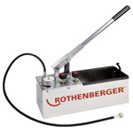 Rothenberger 60203 RP 50 Test Pump Manual Pressure Testing Up to 60 Bar