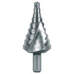 RUKO 101092 Step Drill Bit 6.5-32.5mm HSS 79mm High Cutting Performance