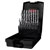 RUKO 259214RO HSS-G Twist Drill Bit Set 19-Piece DIN 338 Triangular Shank