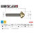RUKO A102152TRO Countersink Set 6-Piece HSS-TiN 6.3-20.5mm 90° DIN 335