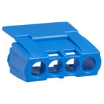Schneider Electric 13589 Terminal block cover blue 1pc per pack
