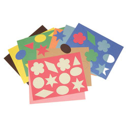 RVFM Assorted Shapes Sheets - Pack of 200