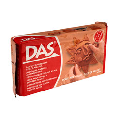 DAS 387600 Air Drying Modelling Clay 1kg Terracotta