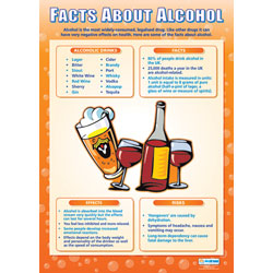 Facts About Alcohol Wall Chart Poster