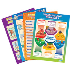 Food Technology Posters Set of 4