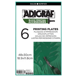 Daler-Rowney D188100009 ADIGRAF BLOCK PRINTING LINO PLATES EXTRA LARGE (30x48CM)