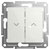 Schneider Electric EPH1370121D Asfora shutter button white 10 AX 250 VAC