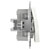 Schneider Electric EPH1370121D Asfora shutter button white 10 AX 250 VAC