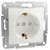 Schneider Electric EPH2970221D Asfora safety Socket white 16A 250VAC IP20