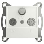 Schneider Electric EPH3570121D Asfora TV/radio/SAT Socket white RAL 9003